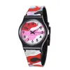 New Fashion Wrist Watch With Custom Made Watch Dials Plastic Bands kids wrist watch