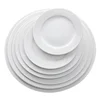 Hosen Manufacture Hot Sale Colored Porcelain Plate Pure White Restaurant, Dinner Plate For Sale/