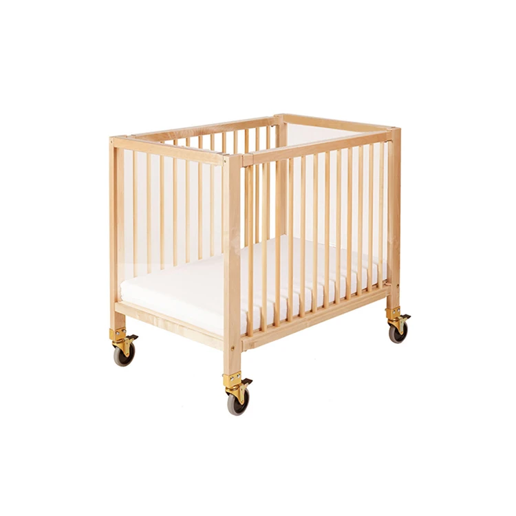 New Design Baby Crib Manufacturers Safety Style Wooden Baby Crib