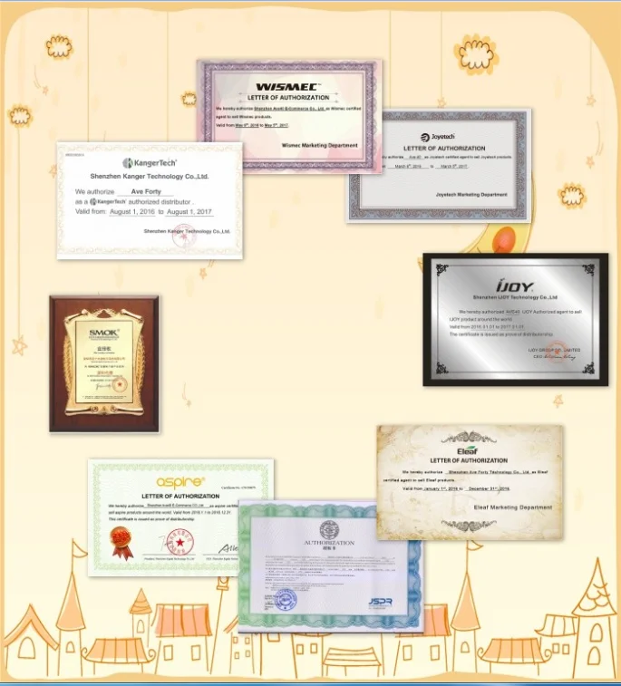 cetificate
