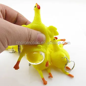 stuffed chicken that lays eggs