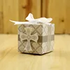 50pcs Cross Design Wedding Favor Box Candy Boxes For Baby Shower Wedding Souvenir For Guests