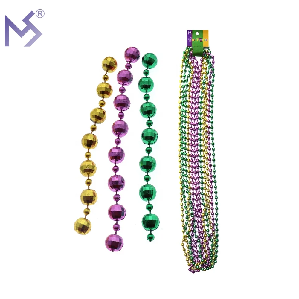 Carnival Supplies Custom Mardi Gras Beads For Wholesale - Buy Custom ...