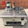 Manufacturer auto jeans button fabric cover button machine