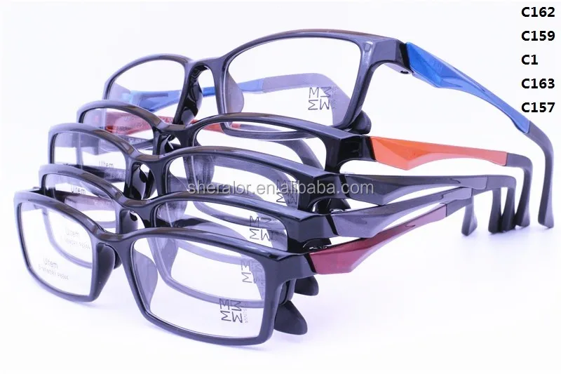 Fast Delivery Ultra Light Weight Ultem Prescription Rectangle Glasses