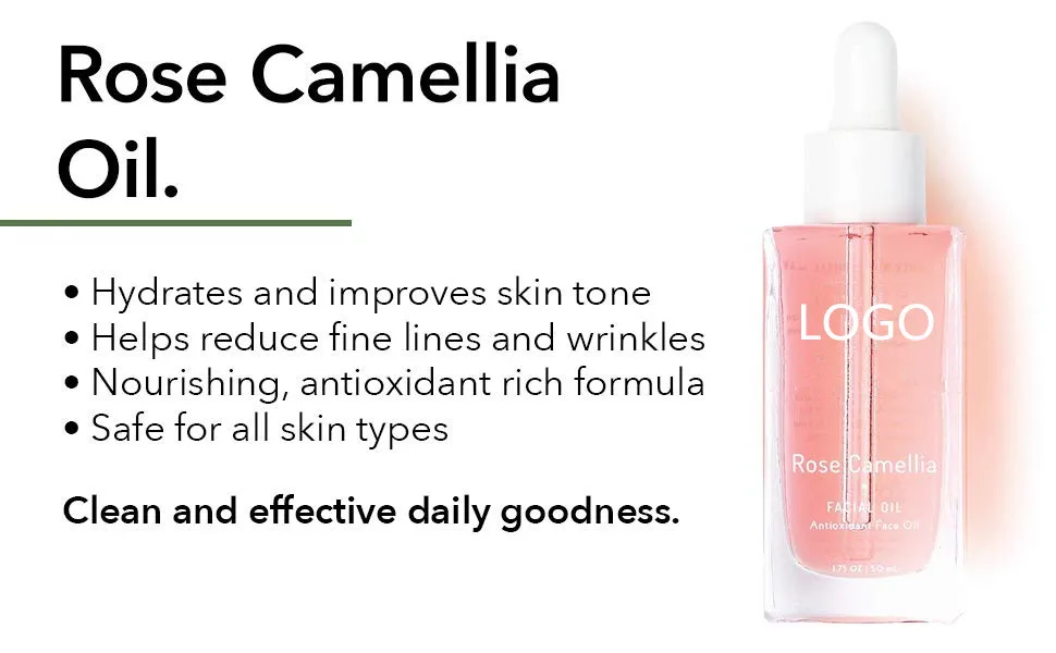 Private Label Hot Selling Organic Antioxidant Rich Antiaging Rose Face