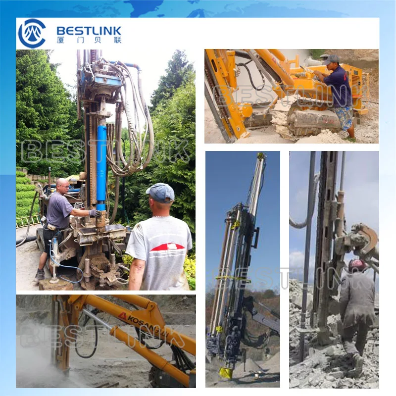 BESTLINK High Air Pressure Water Well Deep Hole Rotary Pneumatic Drilling DTH Down-the-hole hammer for COP MISSION DHD QL SD
