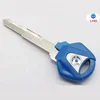 Blank Ignition Key left blade uncut custom motorcycle Key for YAMAHA in blue