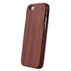 Natural sapele wood case best selling wooden phone shell PC bottom cell phone cover for iPhone 6