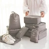 Durable Waterproof Compression Lightweight Weekender Travel Cube Set of Luggage Organizer Packing Cube System 8 Set