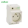 din rail mounted modular switch socket 10/16amp