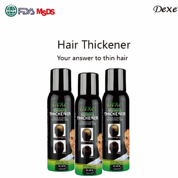 Men Dexe Hair Thickening Spray With Private Label Of Hair
