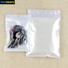 Custom printed clear plastic usb cable zipper bag data cable packaging bags with round hole