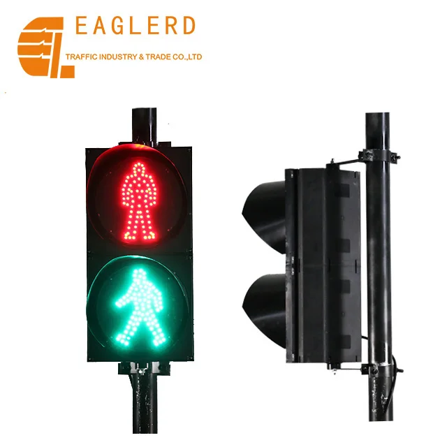 300mm led Red and green pedestrian traffic light