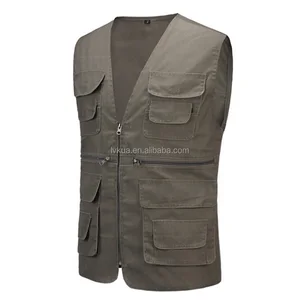 Outdoors Shooting Vest With Many Pockets for Hunting Photographer Reports Vests Men's Travel Vests Outdoors Shooting Vest With Many Pockets for Hunting Photographer Reports Vests Men's Travel Vests