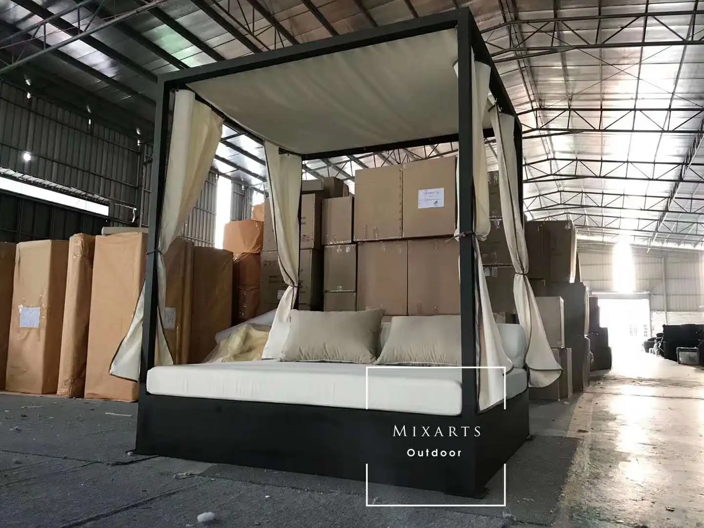 Outdoor Luxury Beach Pool Bed Aluminum Cabana Daybeds Buy Patio