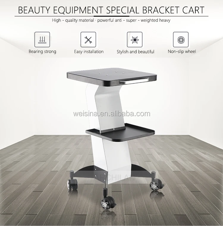 High quatity mobile portable hairdresser trolley for beauty salon