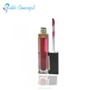Led light silver cap lip gloss with flavor