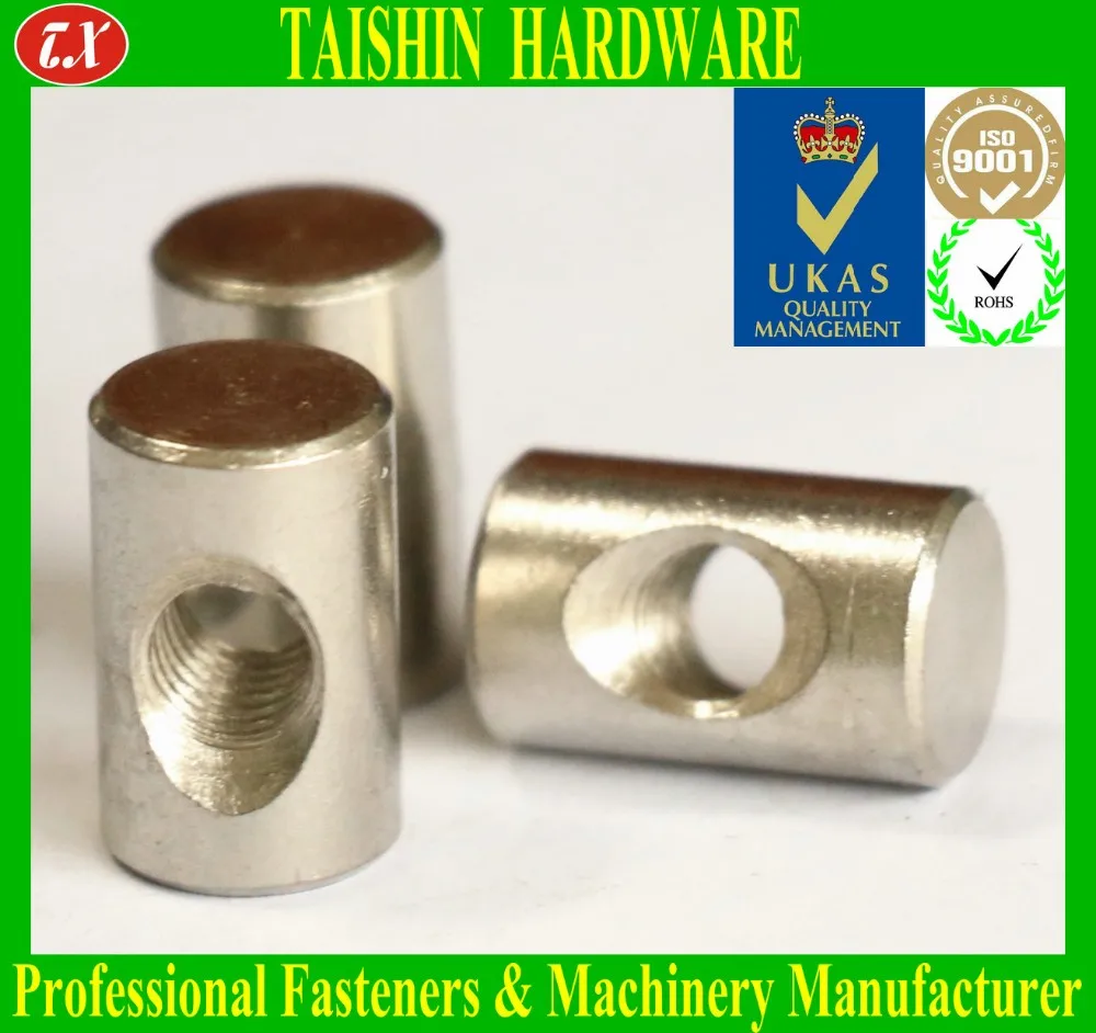 Stainless Steel Cross Dowel Cylinder Hammer Nuts - Buy Cross Dowel Nut 