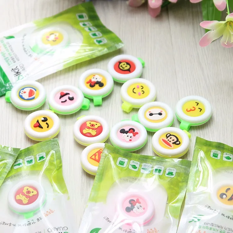 Summer Mosquito Repellent Button Baby Kids Buckle Outdoor Anti-mosquito Child