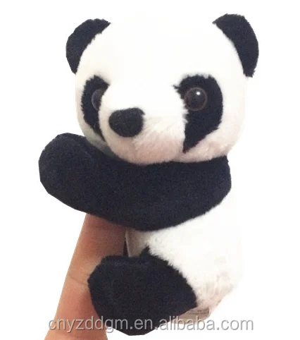 Plush panda clip small stuffed animal curtain clip bookmark notes souvenir toyLU 