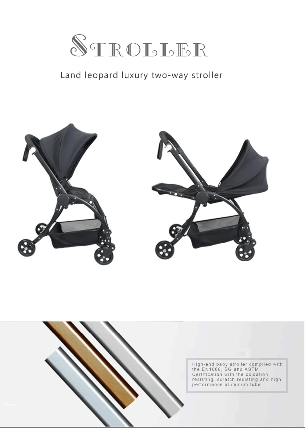 land leopard stroller