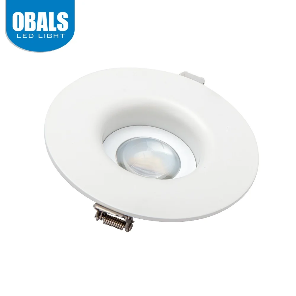 Obals Fire Rated Down light Recessed 4 inch retrofit kits led downlight globes