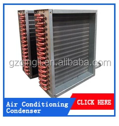 Copper fin tube radiator 