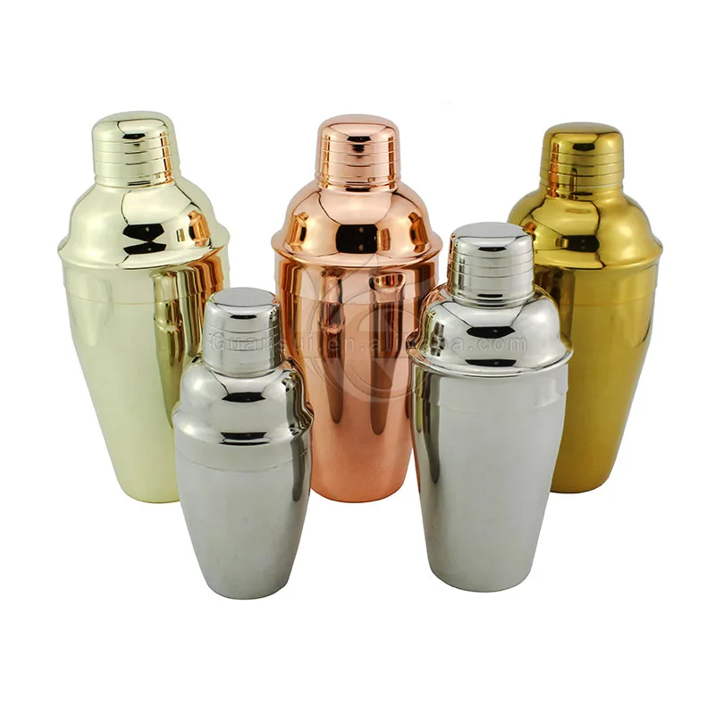 180ml 300ml 500ml 700ml Martini Copper Color Bar Tool Set Tail Shaker Gold Plated 180ml 300ml 500ml 700ml Martini Copper Color Bar Tool Set Tail Shaker Gold Plated