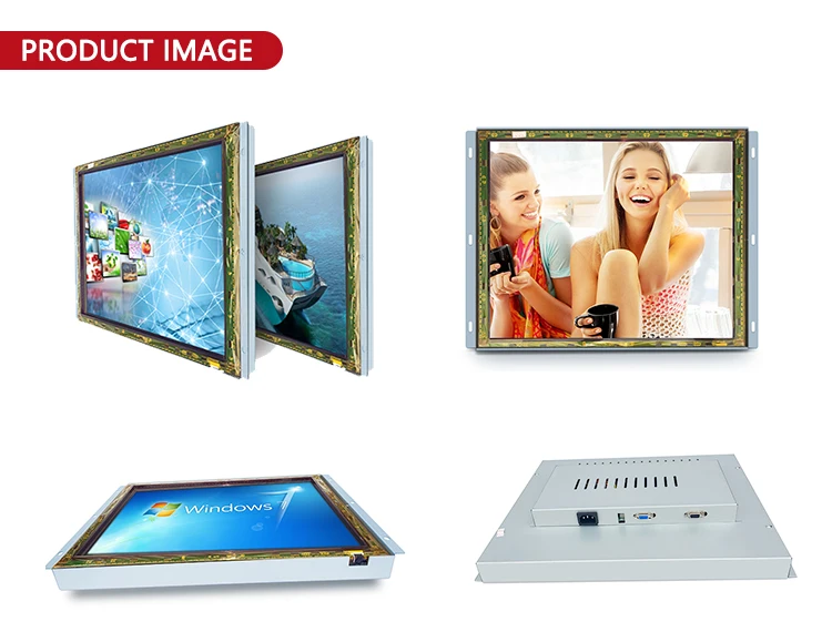 Infared Touch Open Frame LCD Monitors 22" Arcade Game LCD Monitor with IPS Screen