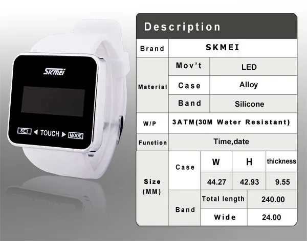 i touch watch instructions