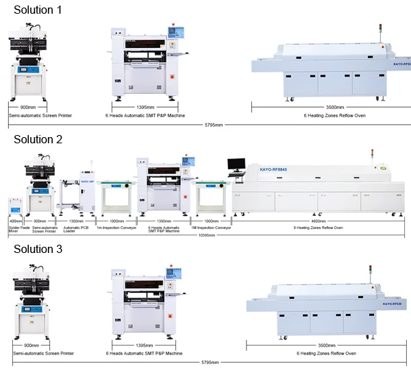 Full Automatic SMT Electronics Production Machinery pick and place machine