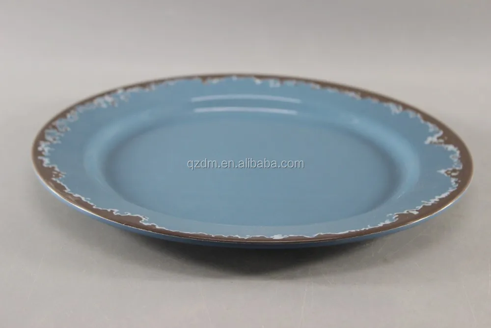 Vintage Style Melamine dinner plate
