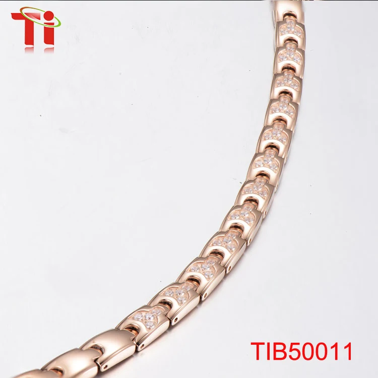 titanium gold chain