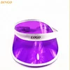 plastic sun visor cap transparent wholesale