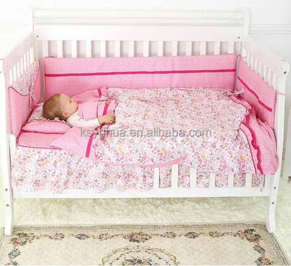 Embroidery Baby Bedding Set Baby Crib Bumper Buy Baby