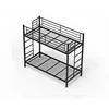 Factory wholesale school dormitory furniture metal steel bunk bed