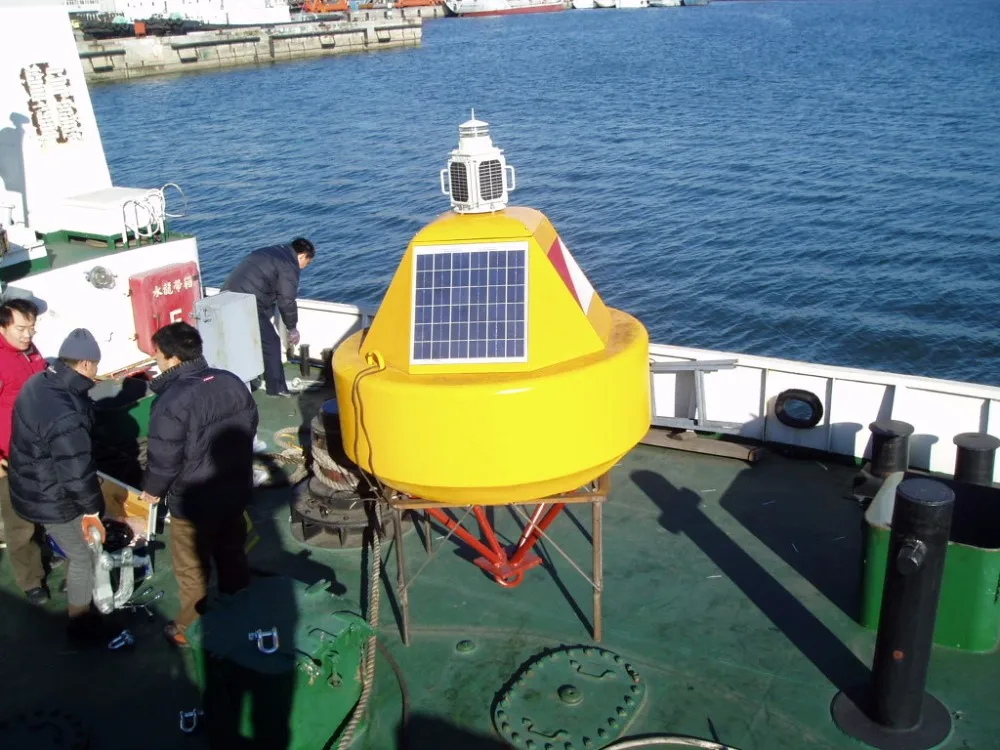 Continuous Water Quality Monitoring Ocean Monitoring Floating Buoy ...