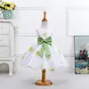Wholesale name brand clothing children costumes kids new model casual dresses LM008