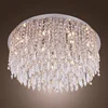 Full Crystal Round Plastic Ceiling Light Covers