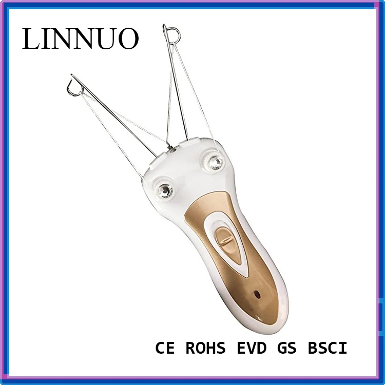 Threading Epilator Electric Tweezers Hair Removal Permanent Electric