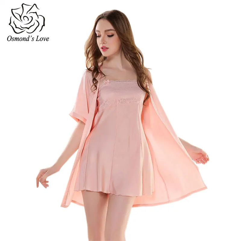 long nightgown and robe sets