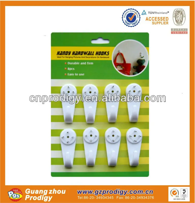 Plastic Nail Hook Handy Hard Wall Hanger Hook Buy Hardwall Hanger