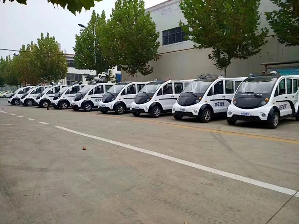 8 Seat New Energy Electric Golf Cart Neighborhood Electric Vehicle