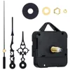 Sweep clock parts mechanism with hands of clock