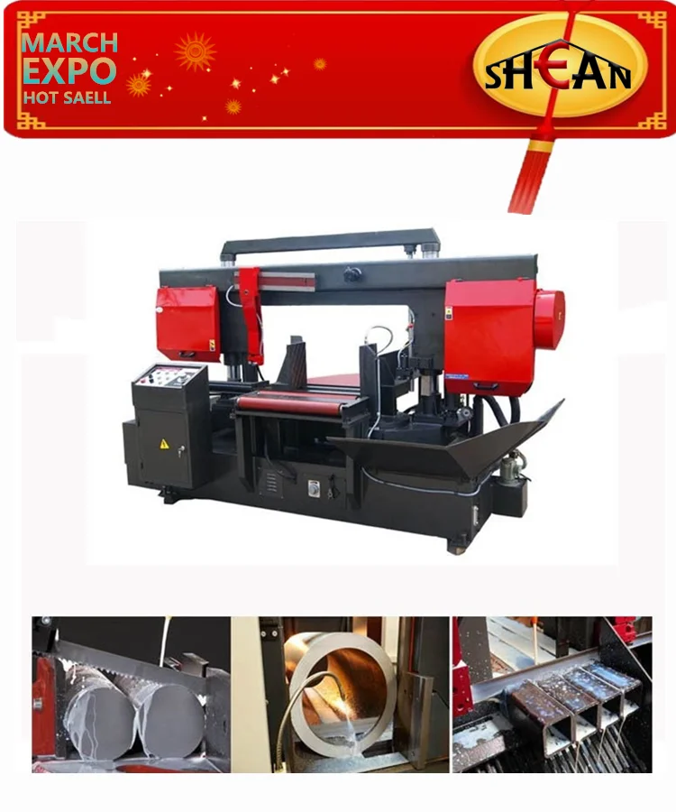 Factory Sale Good Quality Hydraulic Bandsaw Metal Cutting march expo