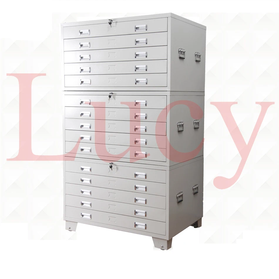 Standard Size A0/a1 Filing Storage Drawing Steel File With 15