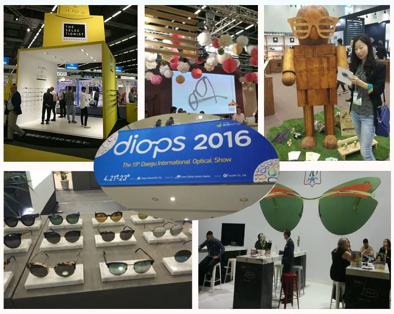 Titan Eyeglass Italy Designer Metal Eye Glass Man Square Titanium Optical Frame