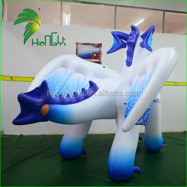 Hongyi Customized Inflatable Toy PVC Inflatable Dragon Toys Vi