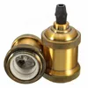 CE & RoHS Vintage Edison E26 E27 Brass Copper Keyless Lamp Light Bulb Lamp Base Socket Holder